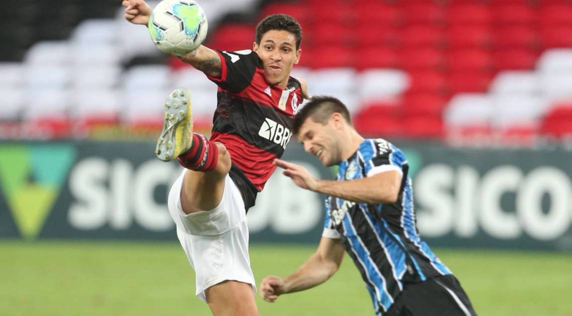 Rio,19/08/2020 -MARACANA- Futebol, Campeonato Brasileiro 2020, Flamengo x Gremio, em jogo válido pela 4ª rodada.Na foto, . .Foto: Cléber Mendes/Agência O Dia