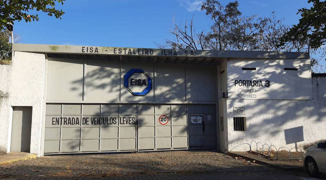 Mandado é cumprido em estaleiro na Ilha do Governador, Zona Norte do Rio - Divulgação