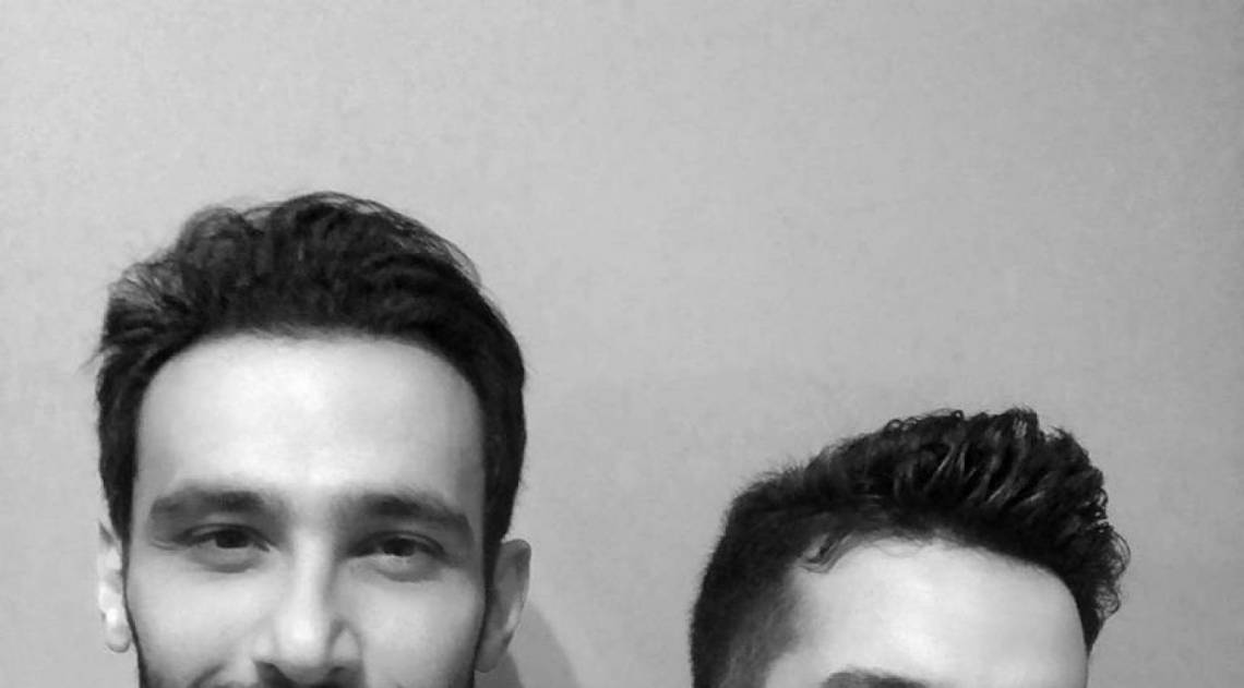 O pré-candidato a vereador Pedro Melo e o apresentador do GNT, Carlos Carvalho