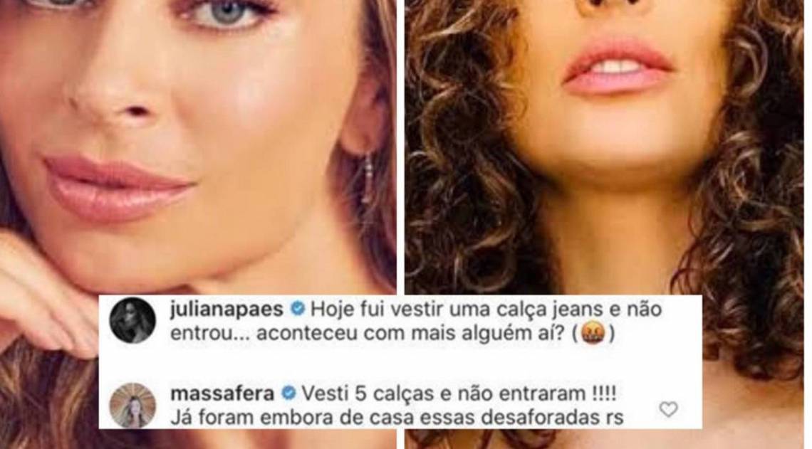 Grazi Massafera e Juliana Paes - Reprodução