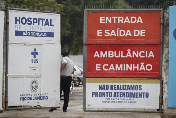 Em meio a denúncias no contrato do estado com a OS Iabas, o hospital de campanha de São Gonçalo começou a ser desmobilizado ontem