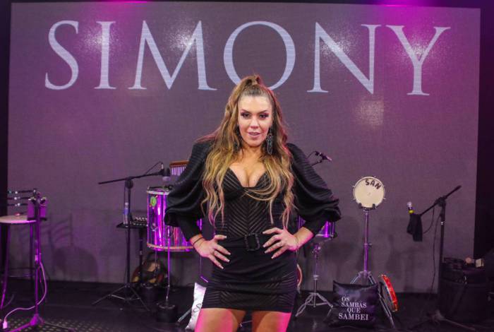 Simony faz live em casa de espetáculos em São Paulo - Thiago Duran / Ag. News
