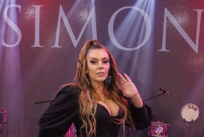 Simony faz live em casa de espetáculos em São Paulo - Thiago Duran / Ag. News