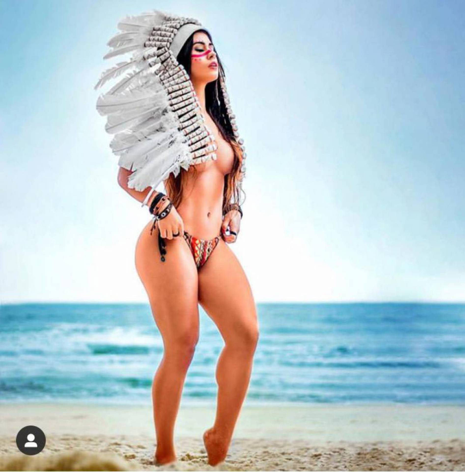 Nathalia Galeazii, torcedora do São Paulo, vem fazendo sucesso no Instagram