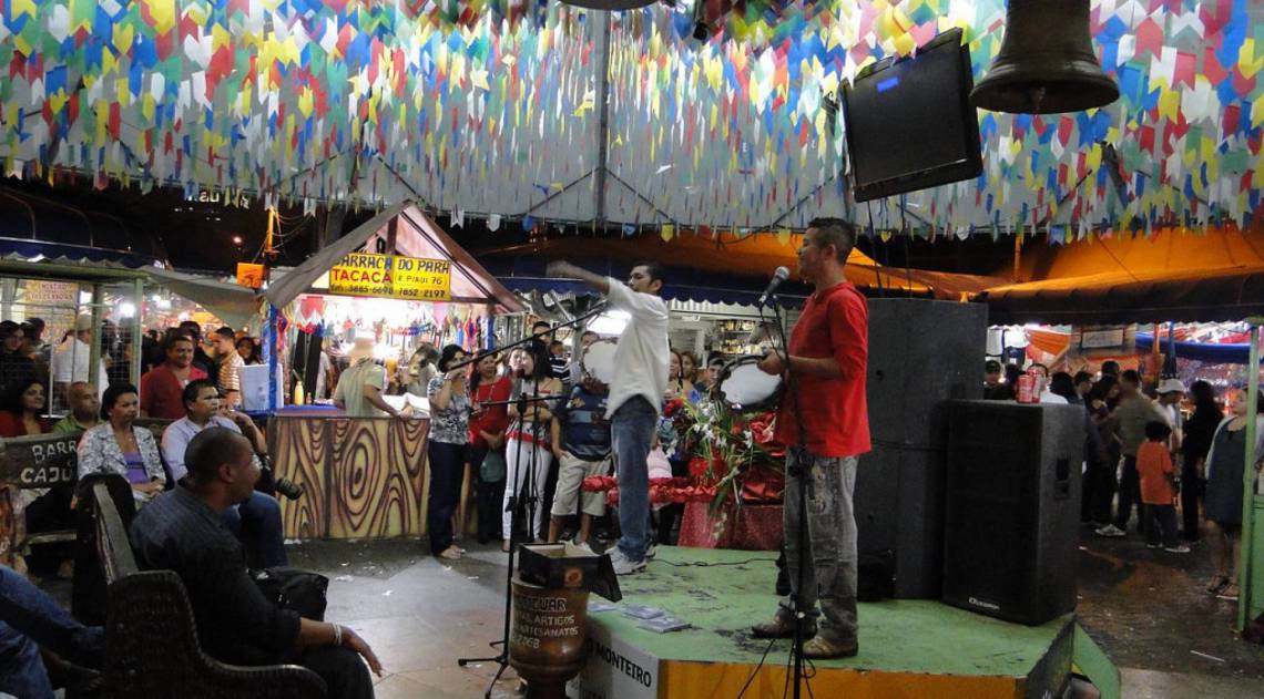 Repentistas na Feira de São Cristóvão 