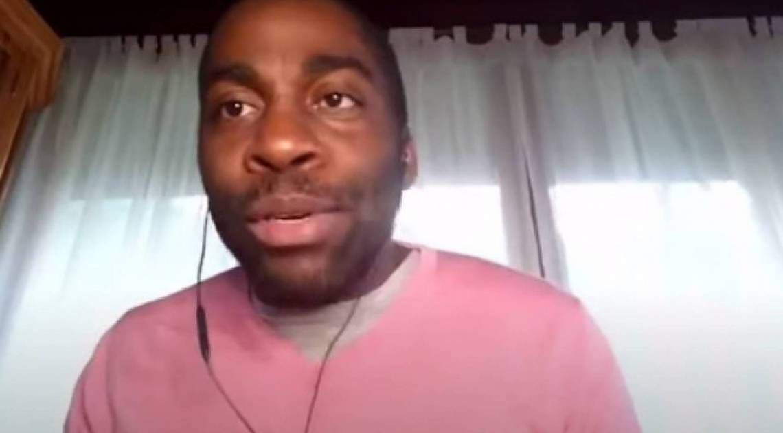 L&aacute;zaro Ramos fala sobre casamento na quarentena: achei que a gente ia separar - Reprodução