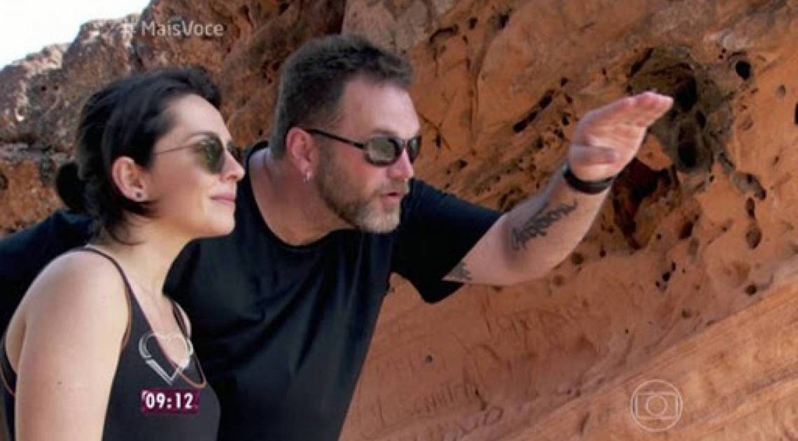 Nadia Bochi no 'Mais Você'