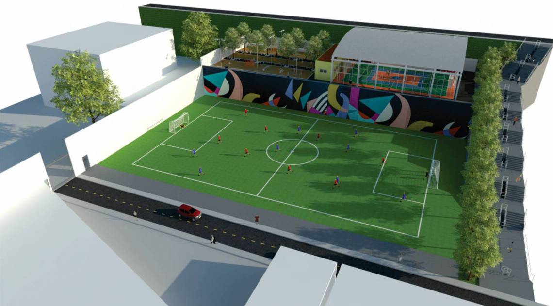 O Campo dos Padres, como é tradicionalmente conhecido, receberá revitalização completa, com instalação de gramado sintético