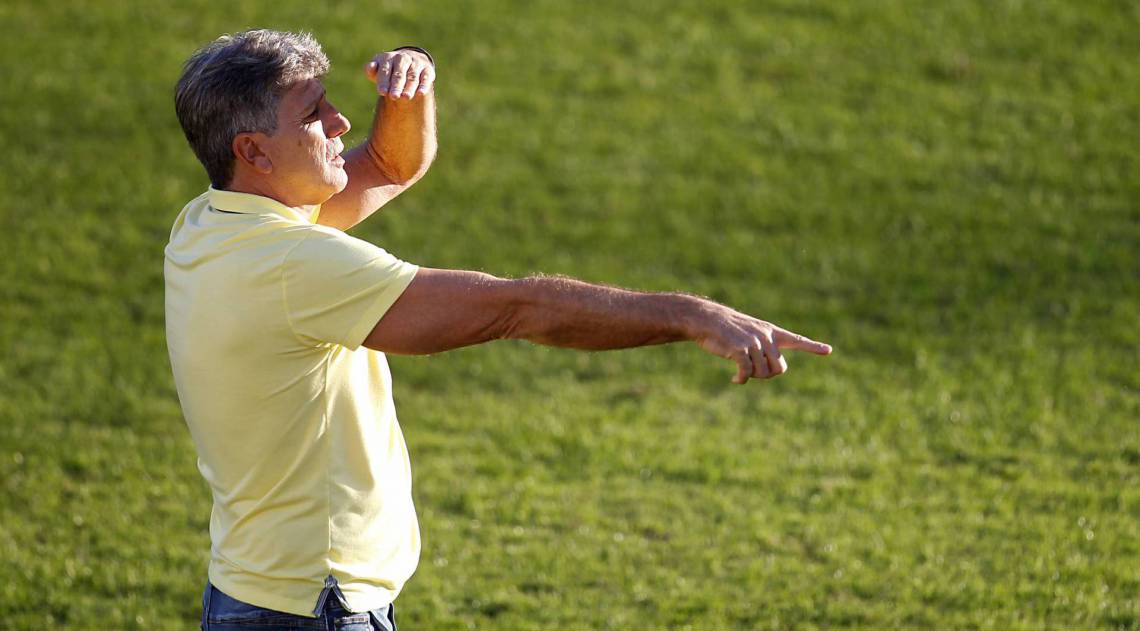 Rio de Janeiro 23/08/2020 - Renato Gaucho do Gremio durante partida contra a equipe do Vasco no estadio de São Januario valido pela Campeonato Brasileiro 2020. Foto: Luciano Belford/Agencia O Dia - Luciano Belford