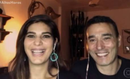 'Levei dois anos para sacar', conta Andrea Sadi sobre paquera de André Rizek