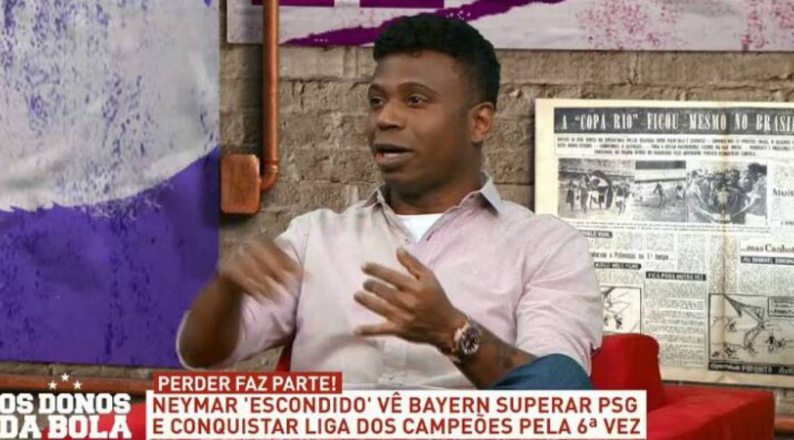 Edilson Capetinha criticou a atuação de Mbappé na decisão da Liga dos Campeões - Reprodução