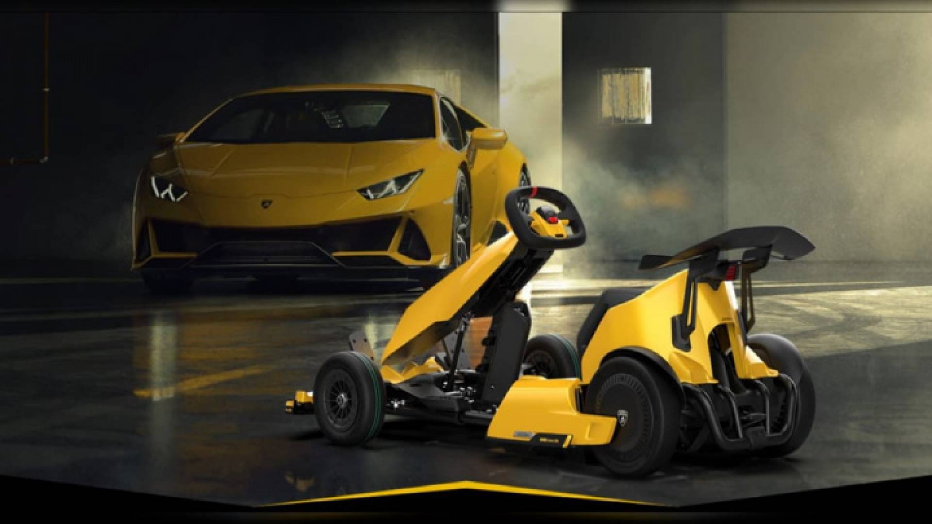 Xiaomi lan&ccedil;a kart em parceria com a Lamborghini