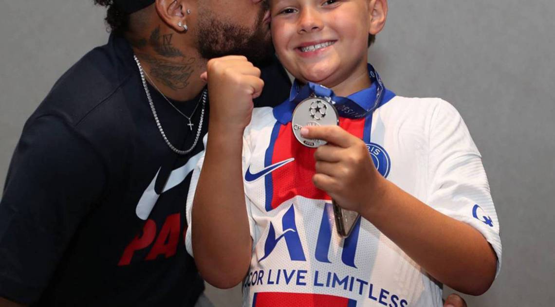 Neymar e o filho, Davi Lucca