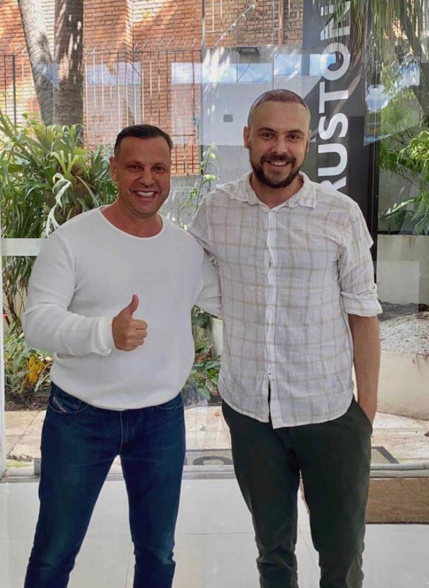 Antonio Ruston e Sérgio Guizé