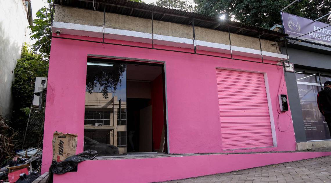 O Ceam nos preparativos finais para a inauguração: ajuda para quem passa momentos difíceis - Divulgação - Prefeitura Municipal de Itaguaí