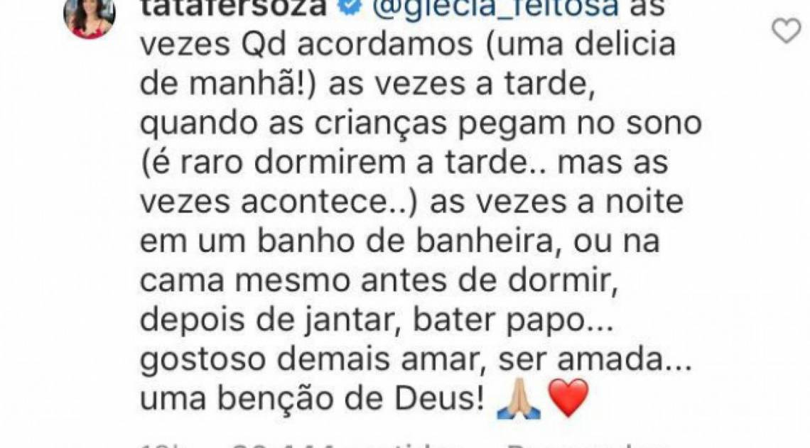 Post de Thaís Fersoza