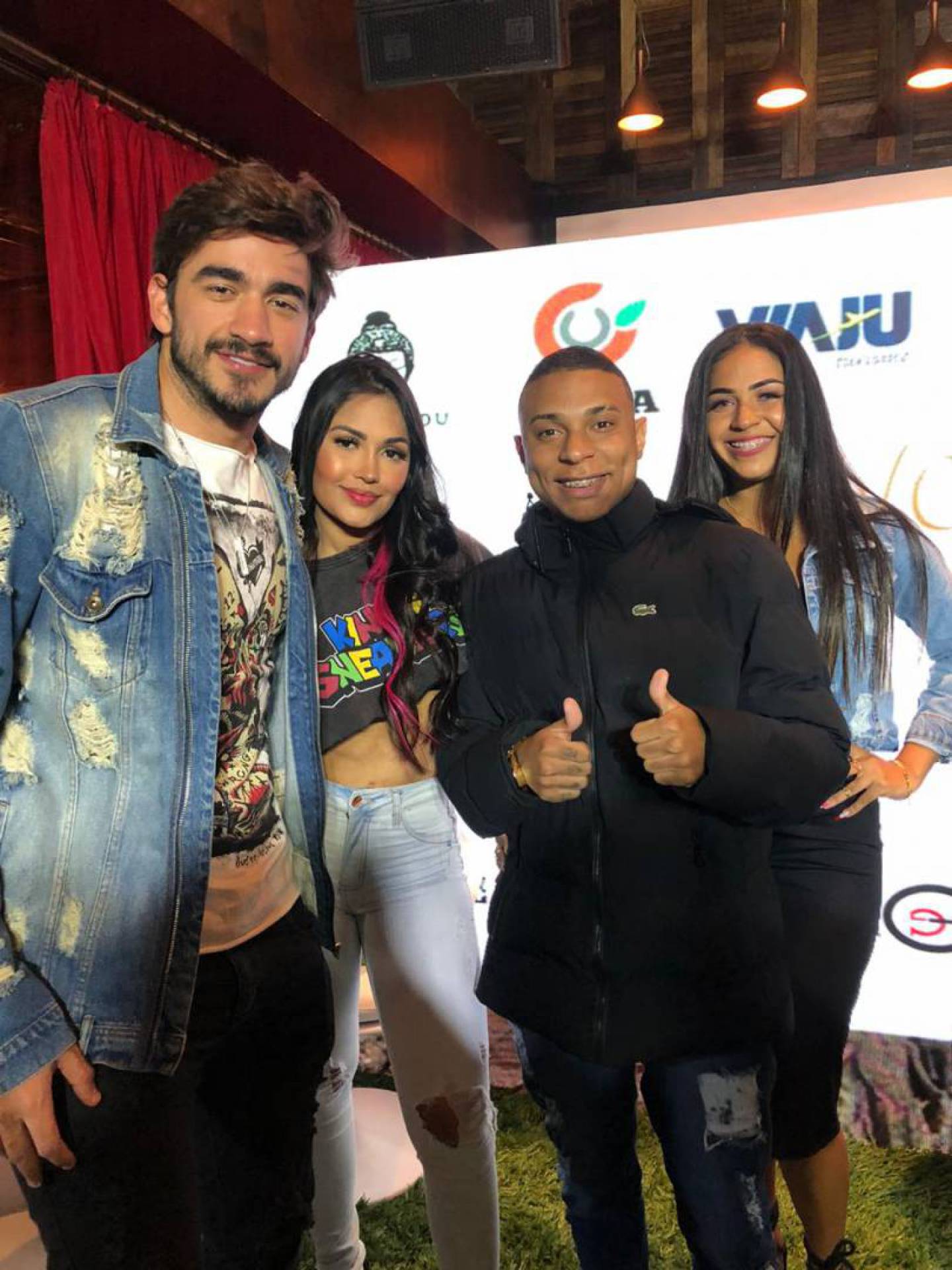 Gui Napolitano, Flay, Gui Polêmico e Paolla Santtana