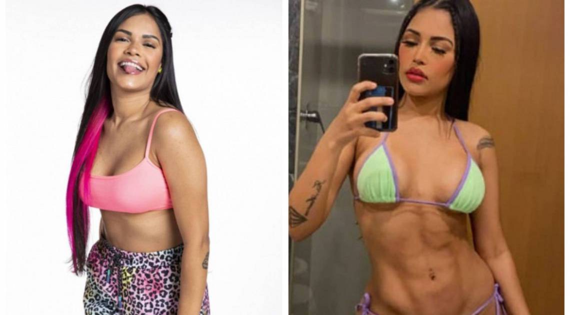 Antes e depois de Flay - Reprodução/Instagram