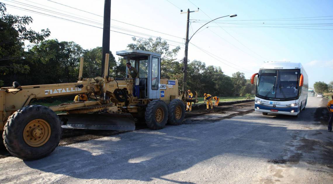 Rio, 27/08/2020 - ESPECIAL - Ruas sem pavimentacao no polo industrial de Santa Cruz, zona oeste do Rio. Na foto . Foto: Ricardo Cassiano/Agencia O Dia