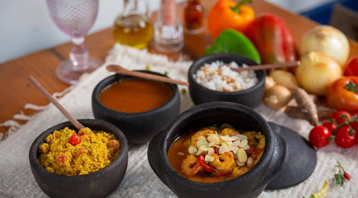 Prato 'Moqueca do Rei', lançamento do 'Escritório', restaurante na Passagem em Cabo Frio  - Escritório Cabo Frio 