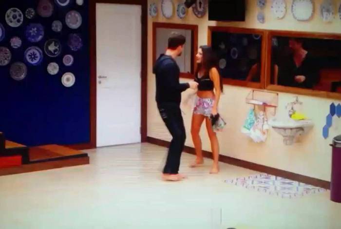 Marcos Harter e Emilly - Reprodução