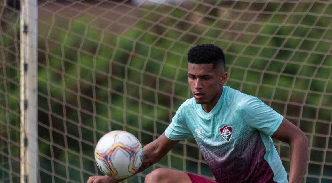 Marcos Paulo - LUCAS MER&Ccedil;ON / FLUMINENSE / DIVULGA&Ccedil;&Atilde;O