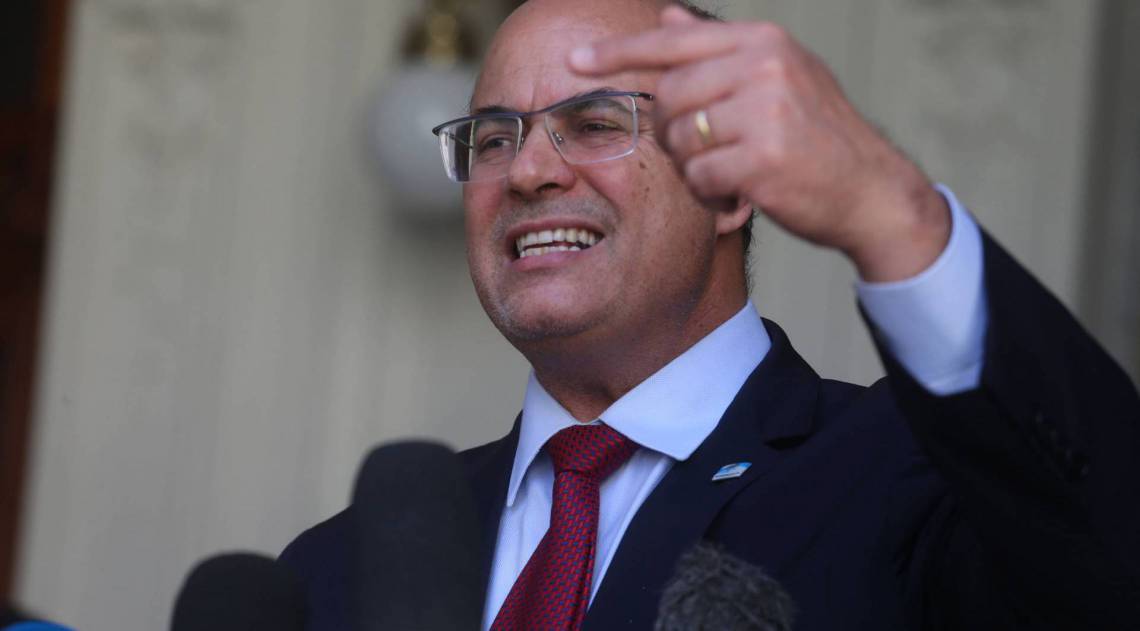 Afastado desde agosto, Witzel se defendeu pelas redes sociais - Cléber Mendes / Agência O DIA