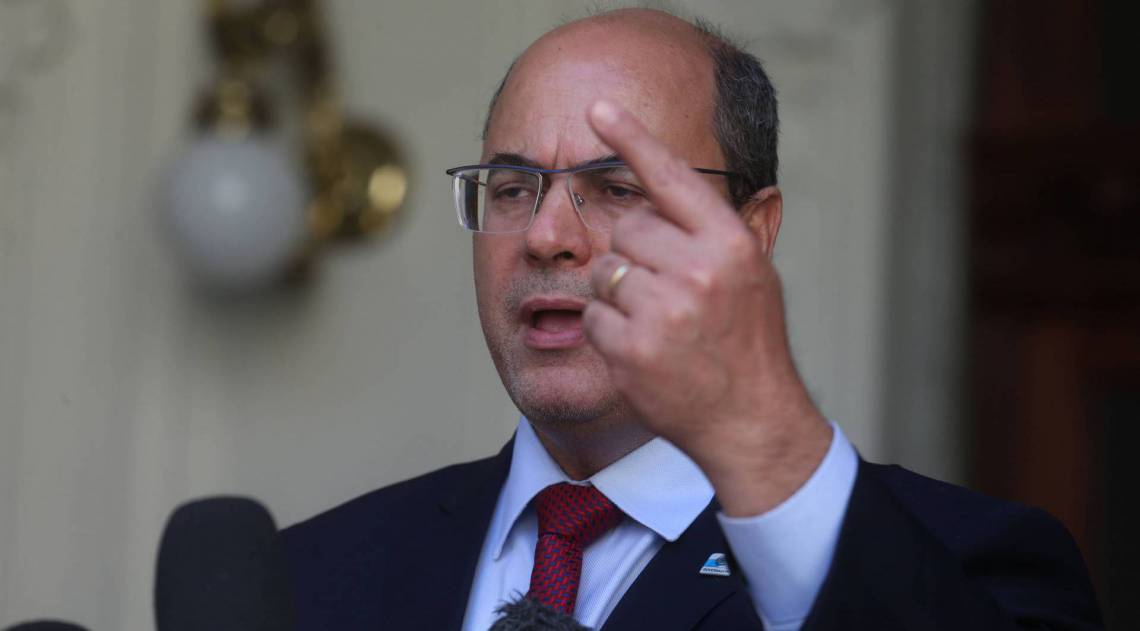 Policia Federal faz buscas na casa de Wilson Witzel no Palacio Laranjeiras - Cl&eacute;ber Mendes