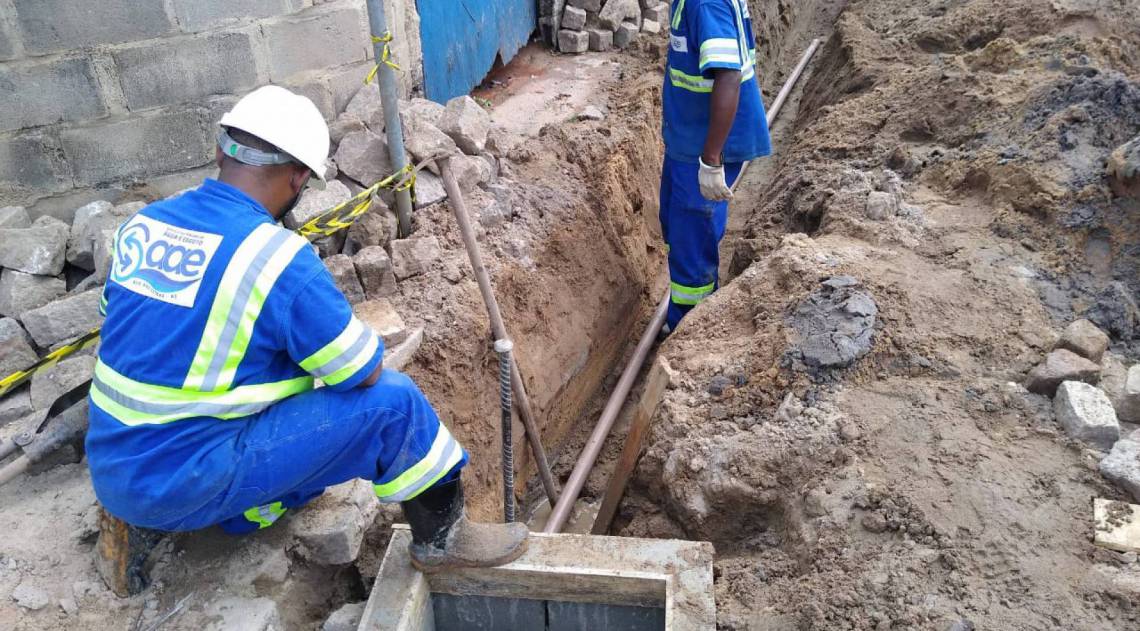  Equipes do SAAE iniciaram esta semana mais uma ação em Rocha Leão
