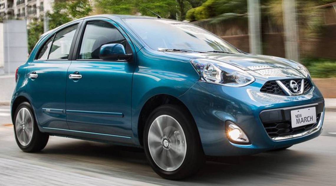 Nissan March sai de linha no Brasil à espera de um substituto, o que deverá demorar e ainda não tem data definida - Divulgação