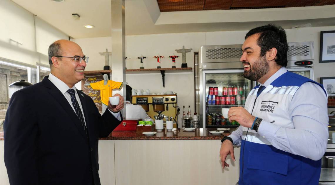 Witzel e Cl&aacute;udio Castro