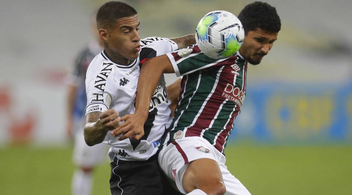Rio de Janeiro - RJ - 29/08/2020 - Campeonato Brasileiro jogo Fluminense x Vasco, no Maracanã - Foto Gilvan de Souza / Agencia O Dia