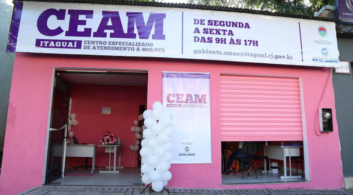 O Centro abre de segunda a sexta, de 9h às 17h, para dar suporte às mulheres vítimas de violência - Divulgação - Prefeitura Municipal de Itaguaí