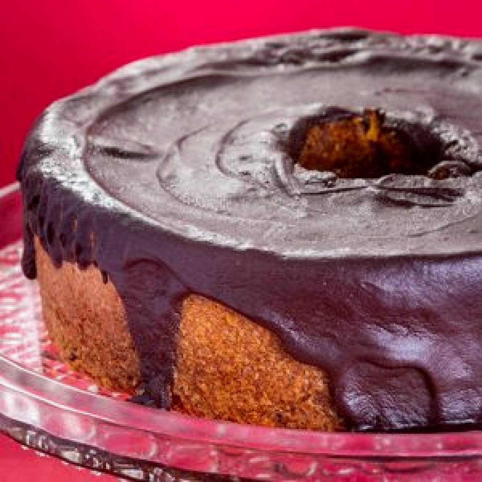 Bolo de chocolate simples