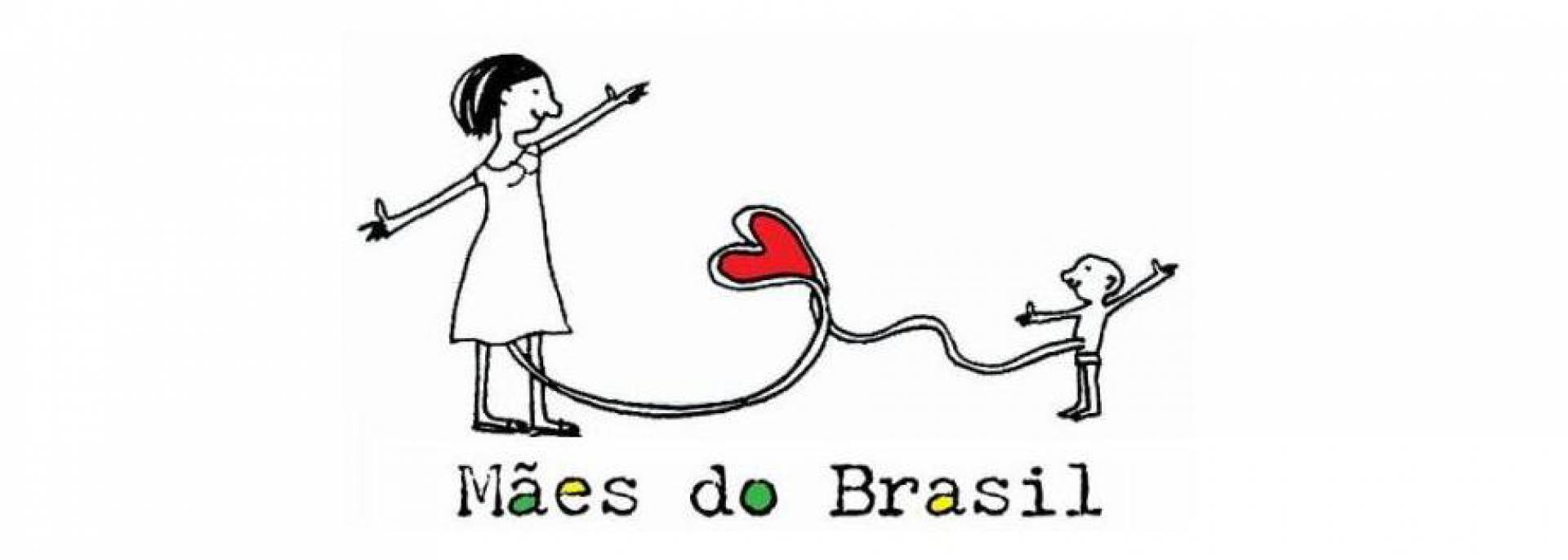 Logo da ONG Mães do Brasil, que tem sede no Rio