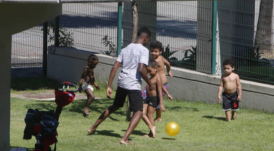 Rio de Janeiro - RJ  - 30/08/2020 - Geral - Movimenta&ccedil;ao Parque Madureira, zona norte do Rio, na manha de hoje - Foto Reginaldo Pimenta / O Dia