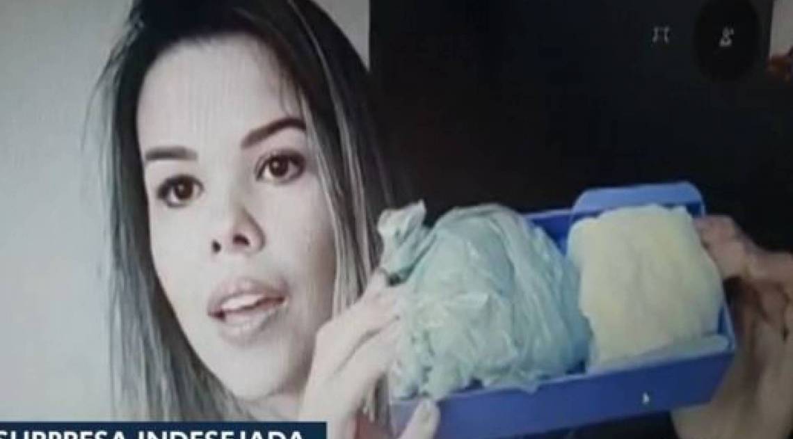 Jornalista recebeu pedras no lugar do iPhone 11 de mais de R$ 4 mil - Reprodução TV Anhanguera