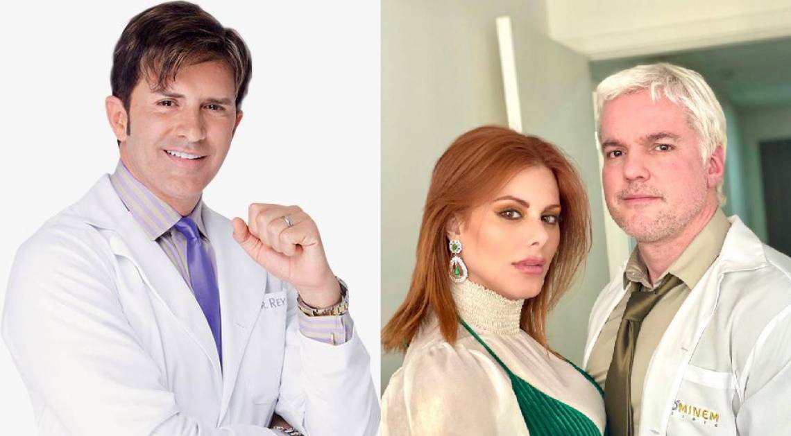 Dr.Rey, Deborah Albuquerque e Bruno Salom&atilde;o