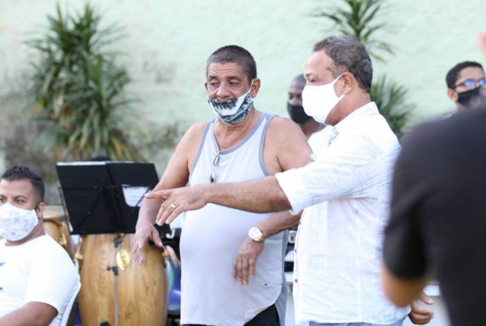 Zeca Pagodinho é homenageado em Duque de Caxias - fotos Gabriel Mendes/Divulgação
