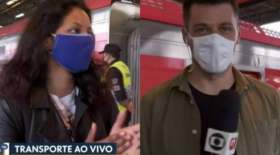 Vídeo: repórter da Globo fica sem graça ao receber resposta 'sincerona' de  entrevistada | Televisão | O Dia