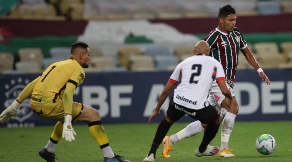 Rio, 02/09/2020  - CAMPEONATO BRASILEIRO Jogo entre Fluminense x Atletico GO. Na FOTO. . Foto: Ricardo Cassiano/Agencia O Dia