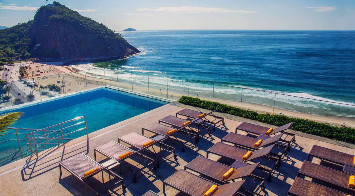 Windsor Leme está na Av. Atlântica 656, Leme - Divulgação