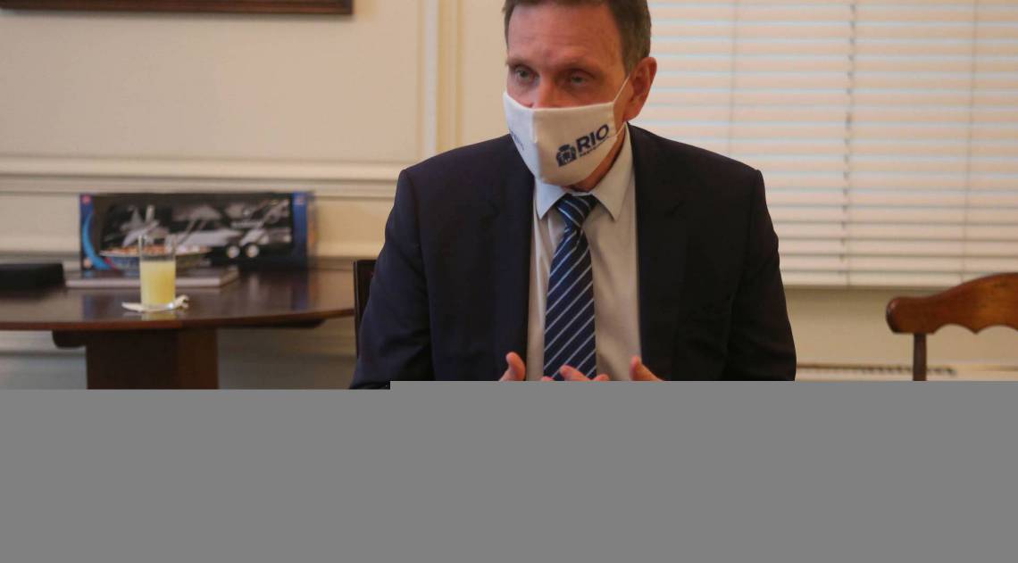 Rio,04/09/2020 -COVID-19 -CORONAVIRUS,BOTAFOGO,Materia Especial, Palacio da Cidade, Especial com Marcelo Crivella.Na .Foto. Marcelo Crivella.Foto: Cleber Mendes/Agência O Dia