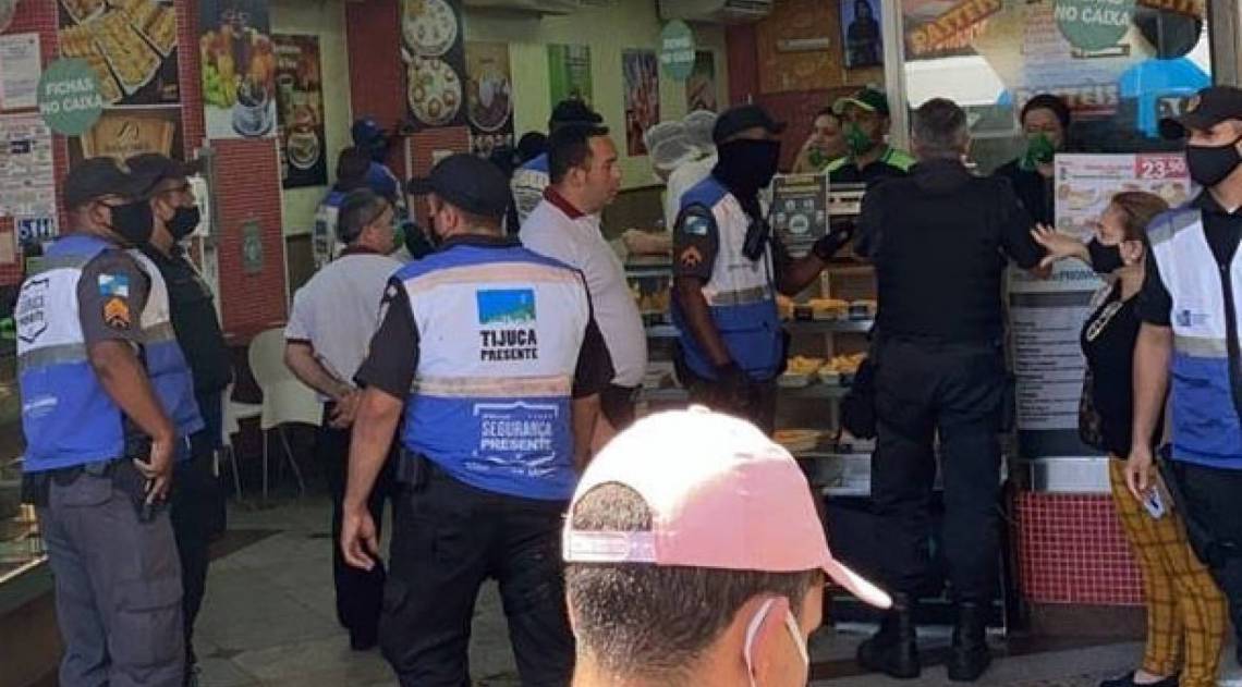 Agentes do Tijuca Presente foram os primeiros a chegar no local  