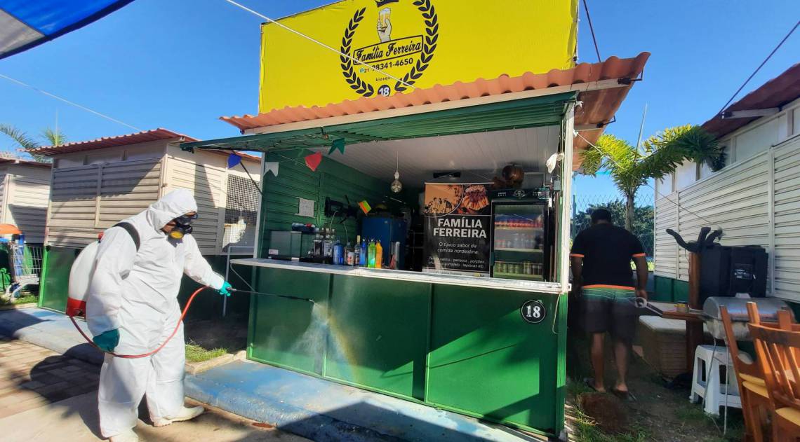Centro de Tradições Nordestinas Severo Embaixador Nordestino, no bairro de Neves, tem comida, música e artesanatos típicos do Nordeste brasileiro - Divulgação / Marcelle Corrêa