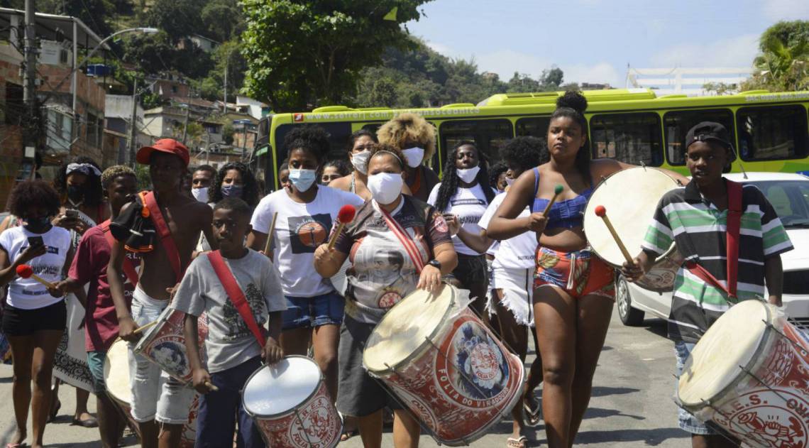 Ocupação Cultural Artística mobiliza moradores todo sábado este mês - Rafael Lopes/Divulgação