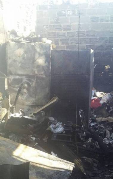 Terreiro de umbanda &eacute; incendiado em Nova Igua&ccedil;u - Reprodução 