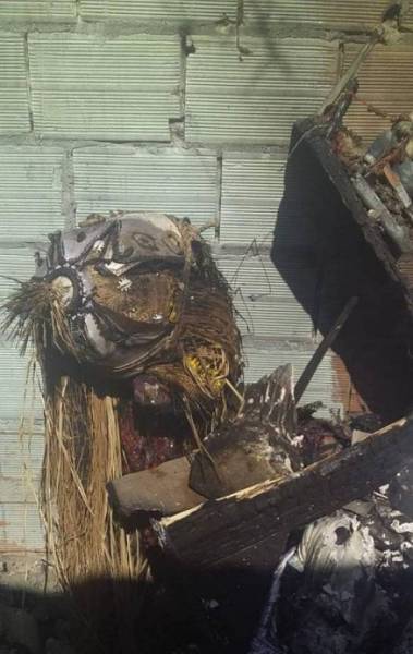 Terreiro de umbanda é incendiado em Nova Iguaçu