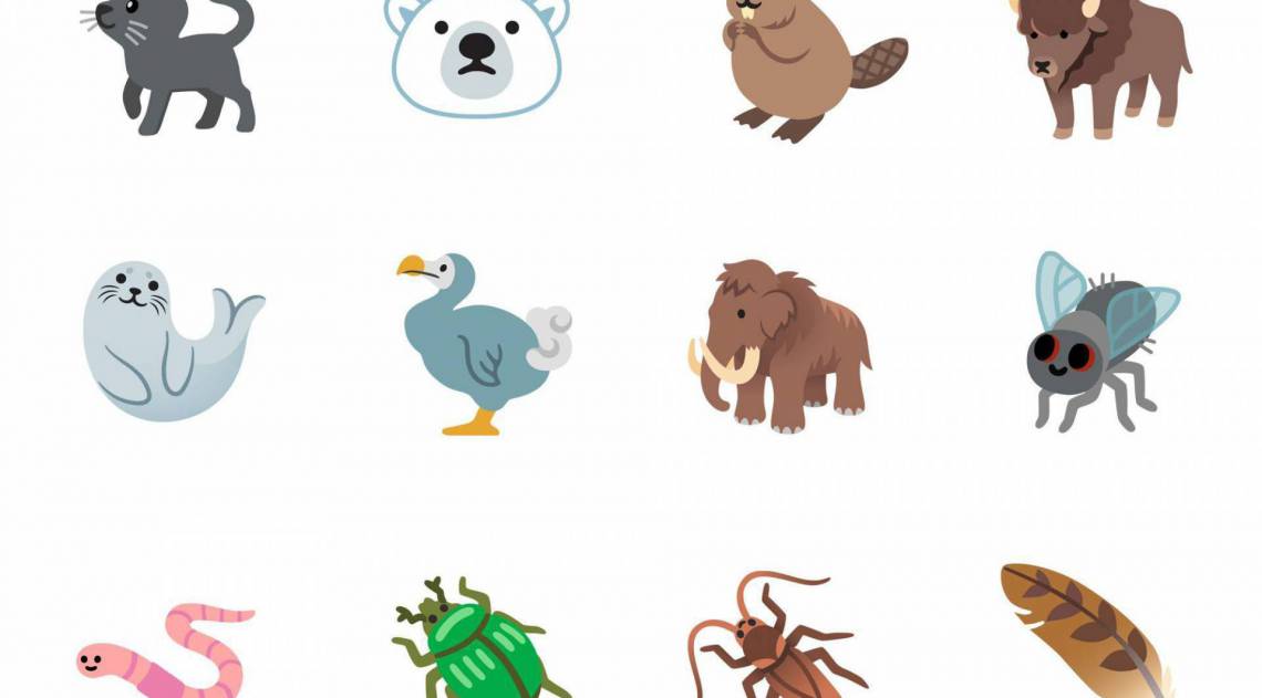 12 novos emojis de animais no Android 11