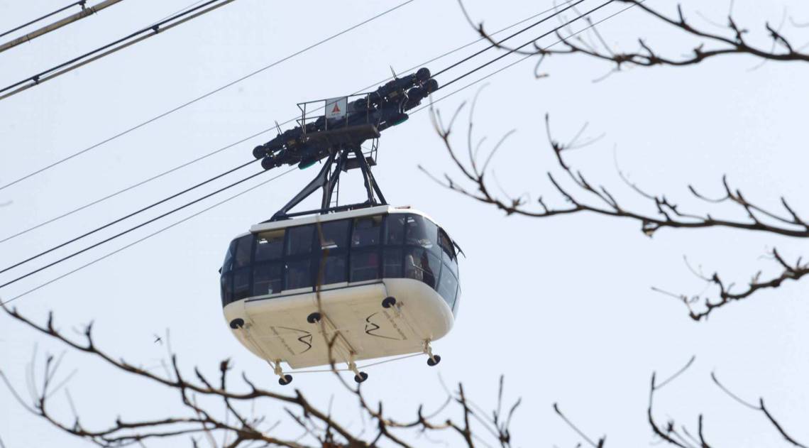 Rio de Janeiro - RJ - 12/09/2020 - Movimentacao pelos parques e orla da cidade, na foto Bondinho do Pao de Acucar - Foto Gilvan de Souza / Agencia O Dia
